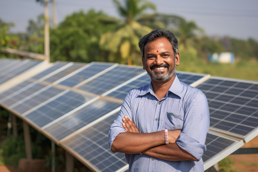 Happy Royal Solar Energy Customer